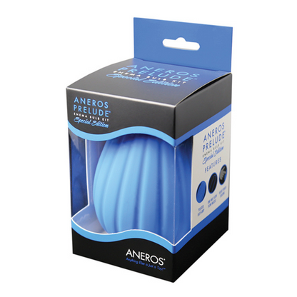 Aneros Prelude Enema Special Edition Bulb Kit - Blue