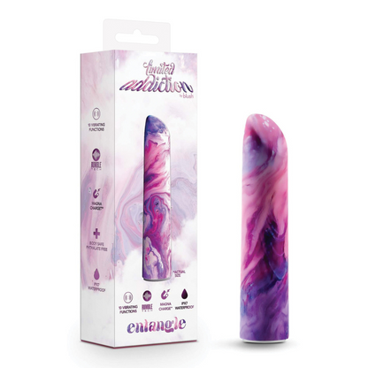 Limited Addiction By Blush® | Entangle Power Vibe Lilac Vibrator with Powerful RumboTech™ Technology