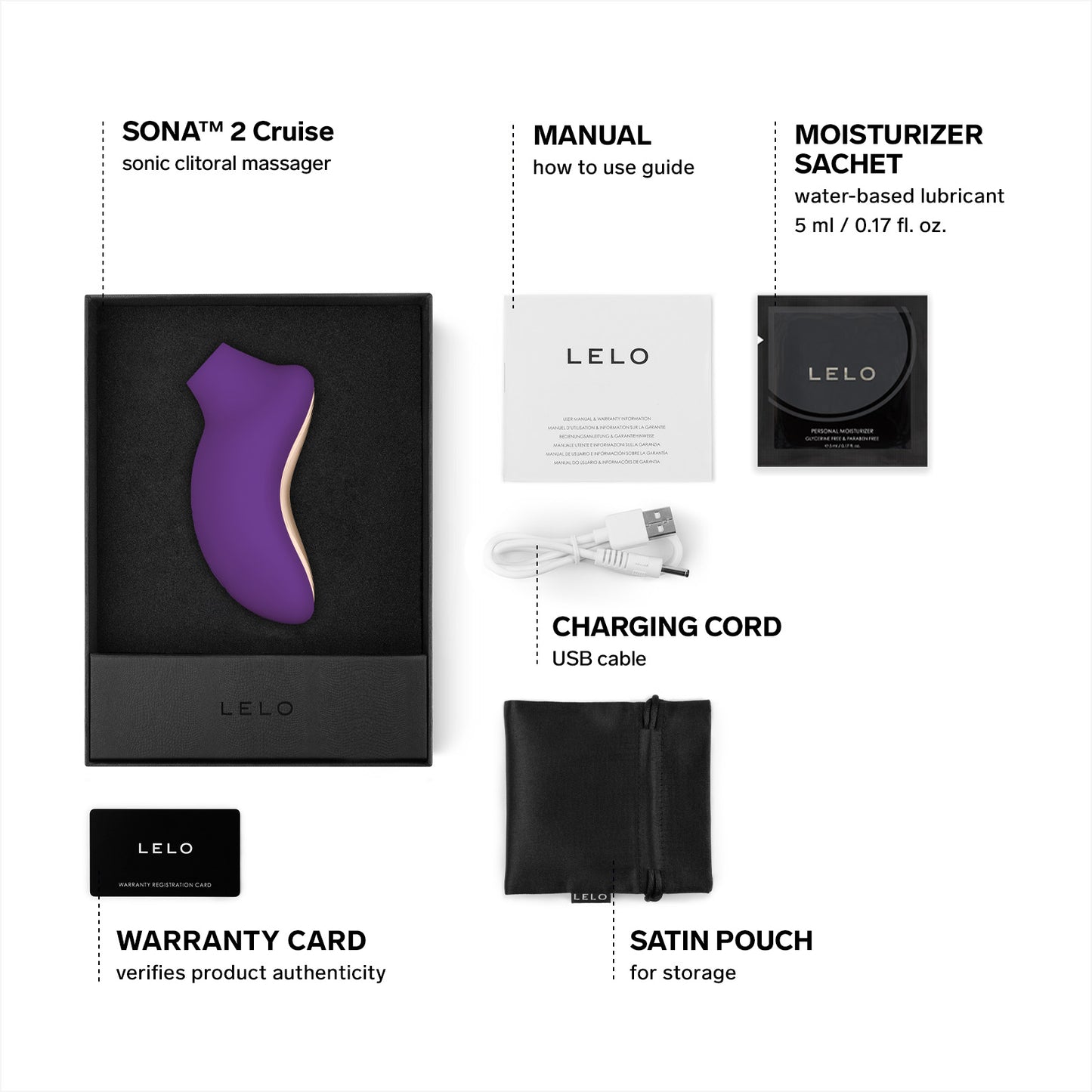 LELO | SONA™ 2 Cruise Clitoral Massager