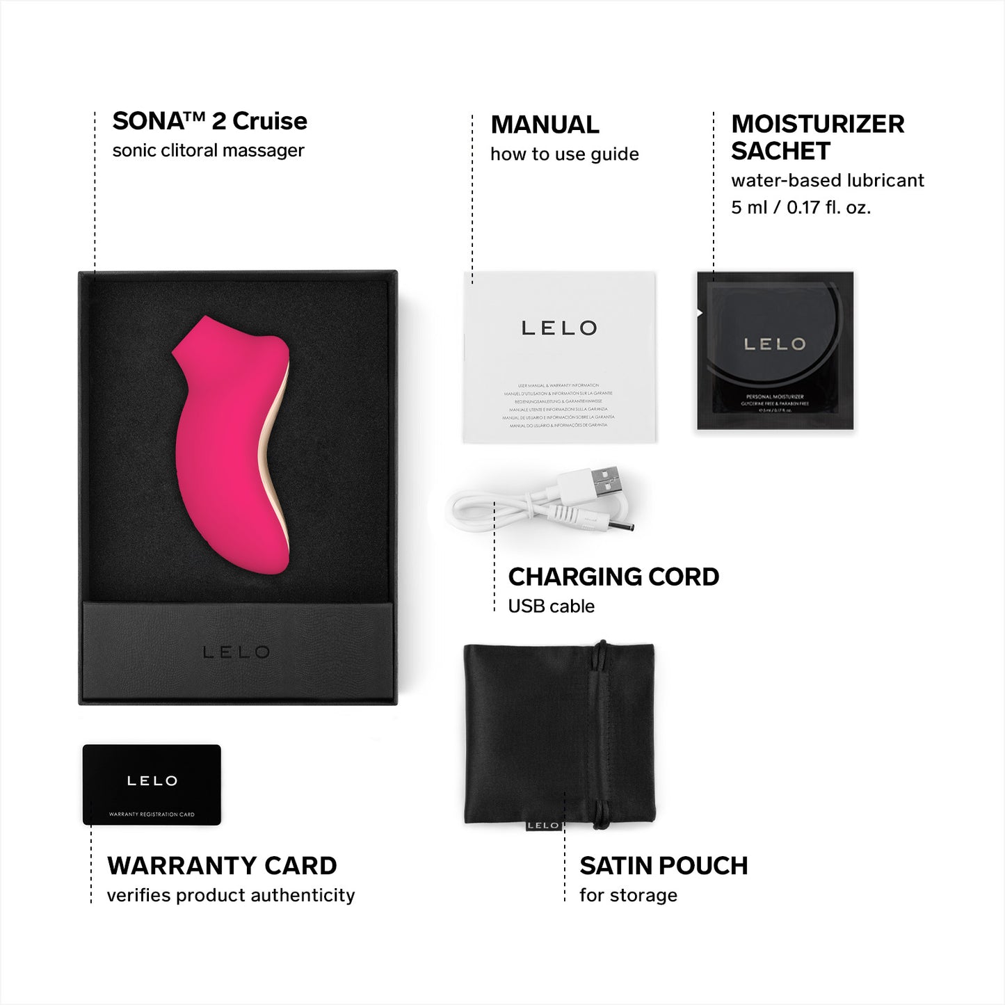 LELO | SONA™ 2 Cruise Clitoral Massager