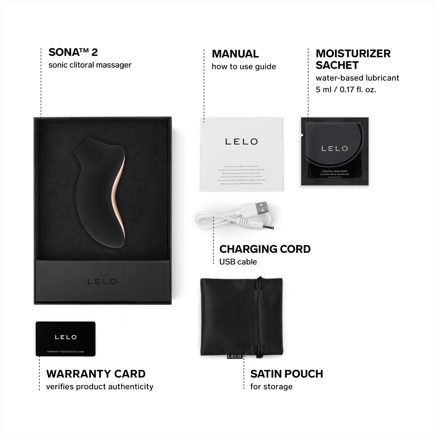 LELO | SONA™ 2 - Clitoral Stimulator