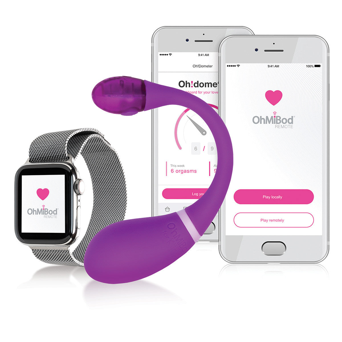 OhMiBod | Esca 2 - Interactive App-Controlled Vibrator for Internal Stimulation