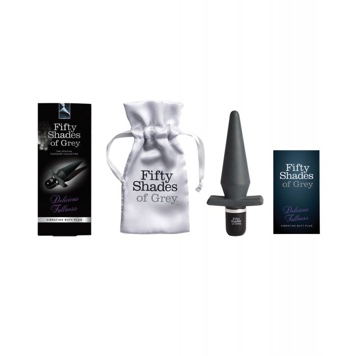 Fifty Shades of Grey Delicious Fullness Vibrating Butt Plug