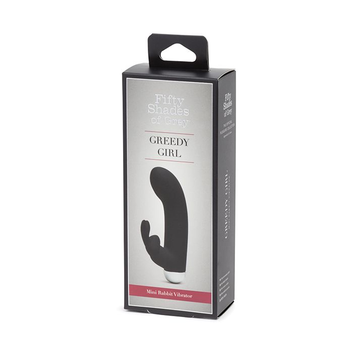 Fifty Shades of Grey Greedy Girl Rechargeable Mini Rabbit Vibrator