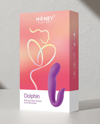 Honey Play Box | Dolphin - Rolling G Spot Vibrator & Clit Stimulator