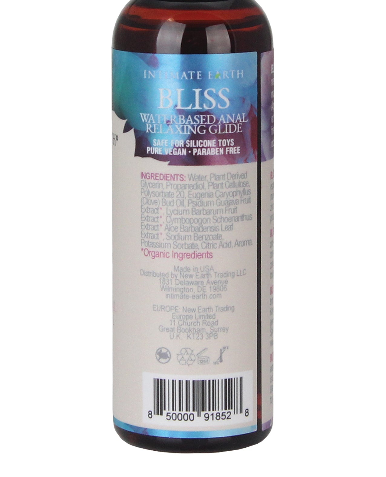 Intimate Earth | Bliss Anal Relaxing Water Based Glide - 2 oz