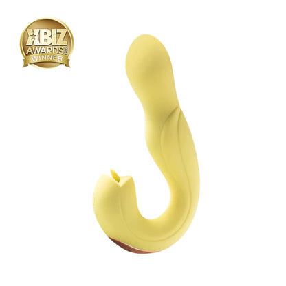 Honey Play Box | JOI Rotating Head G-spot Vibrator & Clit Licker