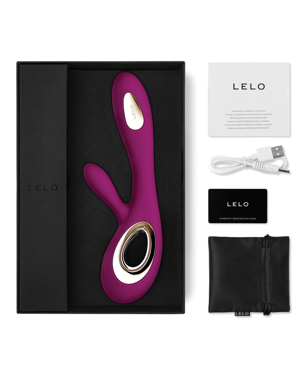 LELO | SORAYA Wave™ - Wave Motion Rabbit Vibrator