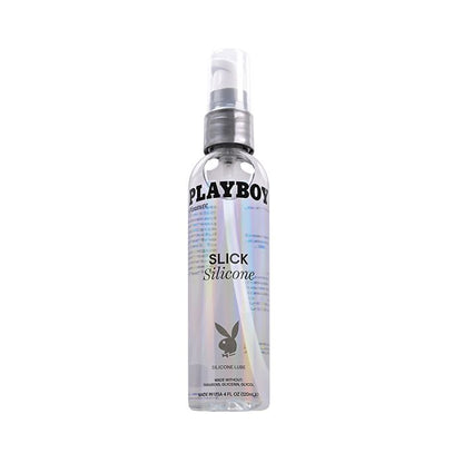 Playboy Pleasure Slick Silicone Lubricant - 4 oz