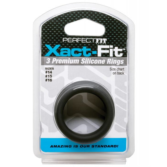 Perfect Fit Xact Fit 3 Ring Kit L/XL - Black