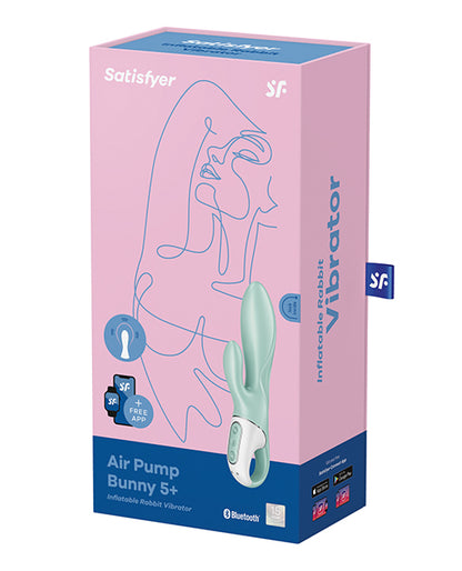 Satisfyer Air Pump Bunny 5 Connect App - Mint