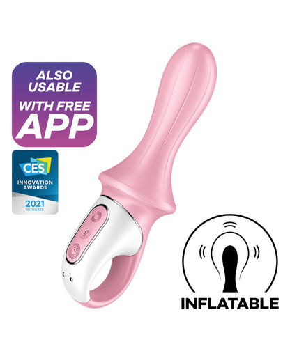 Satisfyer Air Pump Booty 5+ - Red