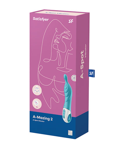 Satisfyer A-Mazing 2 (Grey/ Turquoise)