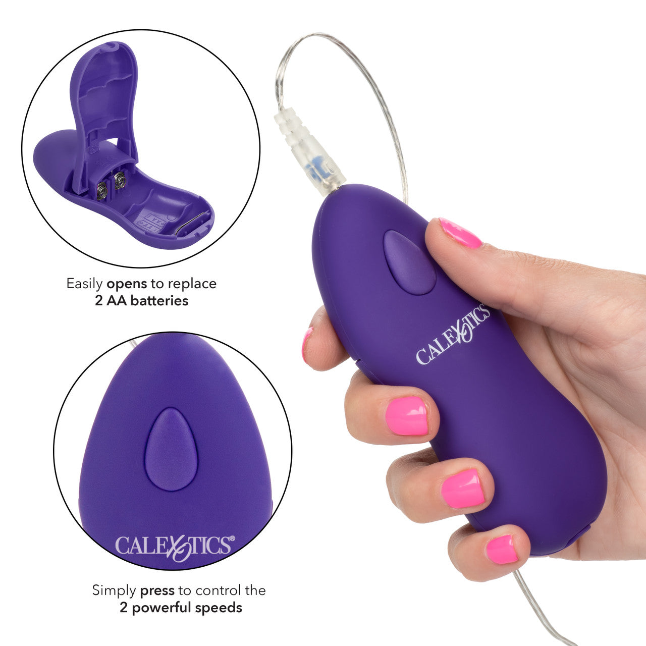 CalExotics | Whisper Micro Bullet™ - Pink | Discreet and Powerful Micro Bullet Vibrator