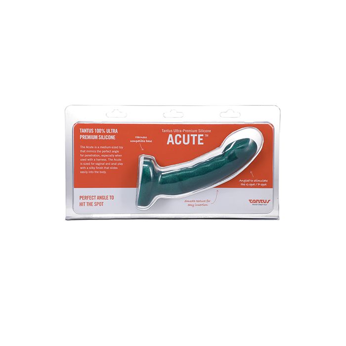 Tantus | Acute Silicone Dildo - Emerald