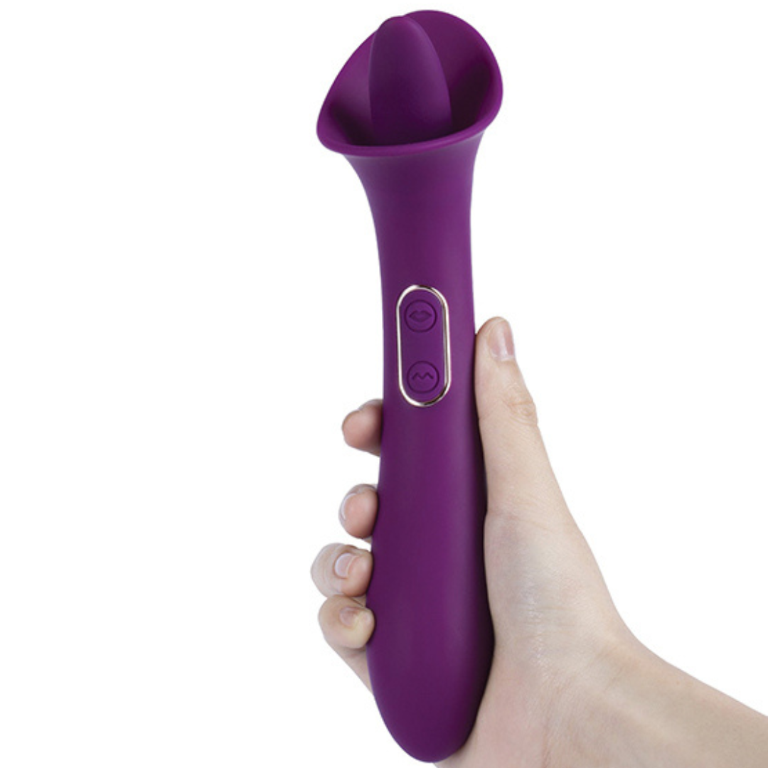 Honey Play Box | ADELE Clit Licking Tongue Vibrator with G Spot Stimulator Honey Play Box