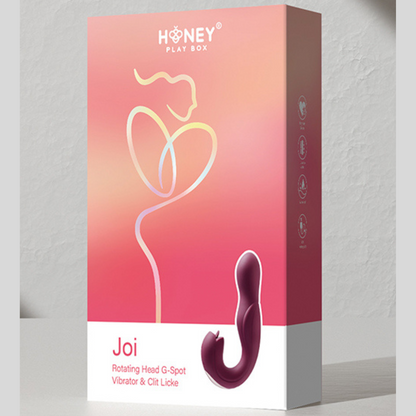 Honey Play Box | JOI PRO Remote Control Rotating Head G-spot Vibrator & Clit Licker