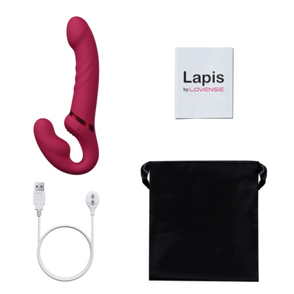 Lovense | Lapis Vibrating Strapless Strap On