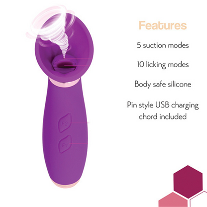 SEDUCTION Suction Vibrator Clit and Nipple Stimulation