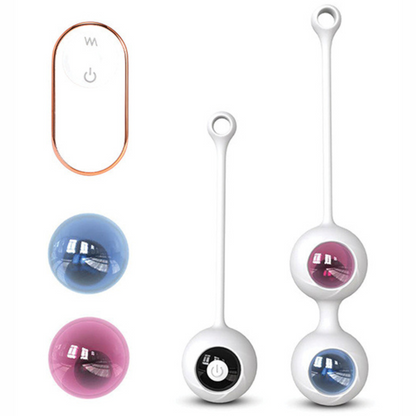 Freezer-Ben Wa Ball Remote Control Kegel Ball Exercises Set