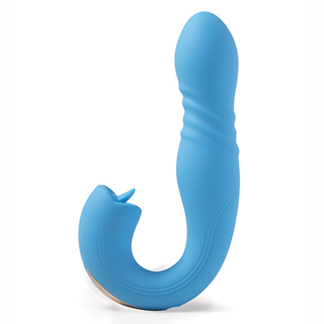 Honey Play Box | JOI THRUST App Controlled Thrusting G-spot Vibrator & Tongue Clit Licker