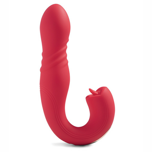 Honey Play Box | JOI THRUST App Controlled Thrusting G-spot Vibrator & Tongue Clit Licker