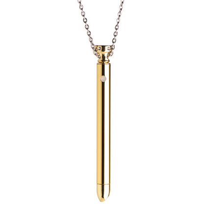 Charmed 7X Vibrating Necklace - Gold