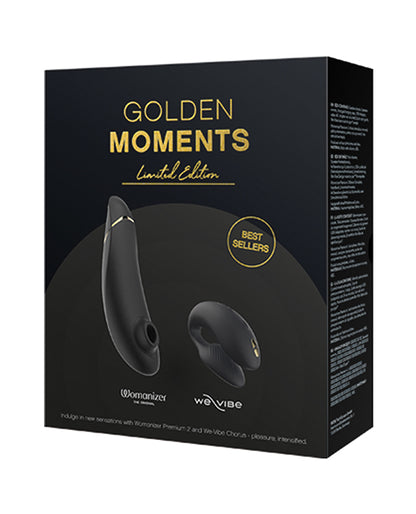 We-Vibe X Womanizer Golden Moments Collection 2 | Dual-Stimulation Luxury Set