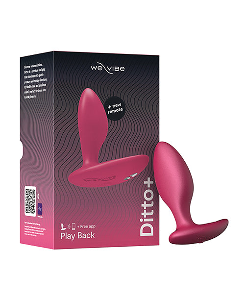 We-Vibe Ditto+ | App-Controlled Vibrating Anal Plug