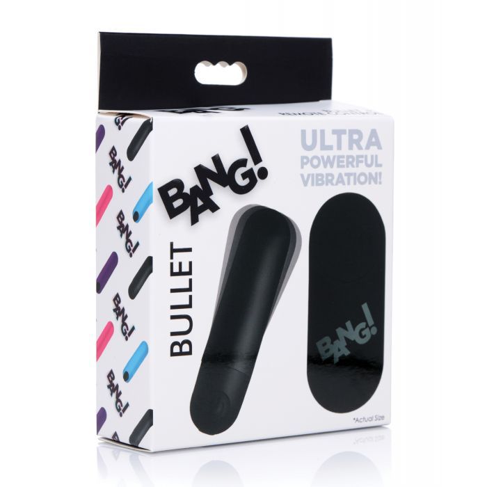 Bang! Vibrating Bullet Remote Control (Black/ Blue/ Pink/ Purple)