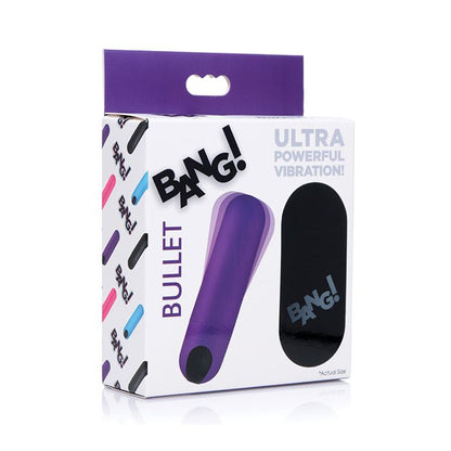 Bang! Vibrating Bullet Remote Control (Black/ Blue/ Pink/ Purple)