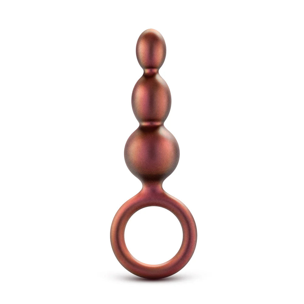 Anal Adventures Matrix By Blush® | Beaded Loop Plug - Copper