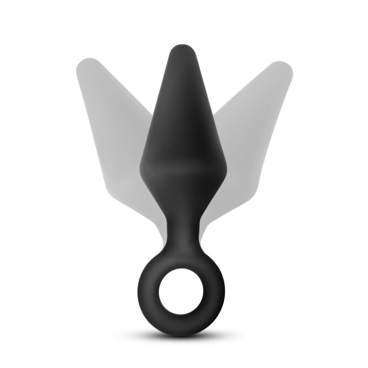 Anal Adventures Platinum By Blush® | Loop Black 3-Inch Anal Plug