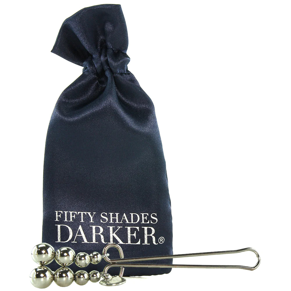 Fifty Shades Darker | Just Sensation Beaded Clitoral Clamp