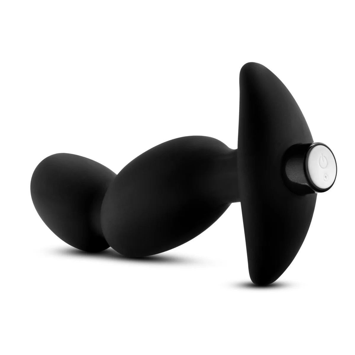 Anal Adventures Platinum By Blush® | Prostate Massager 04  Black 6.5-Inch Vibrating Rechargeable Anal Plug