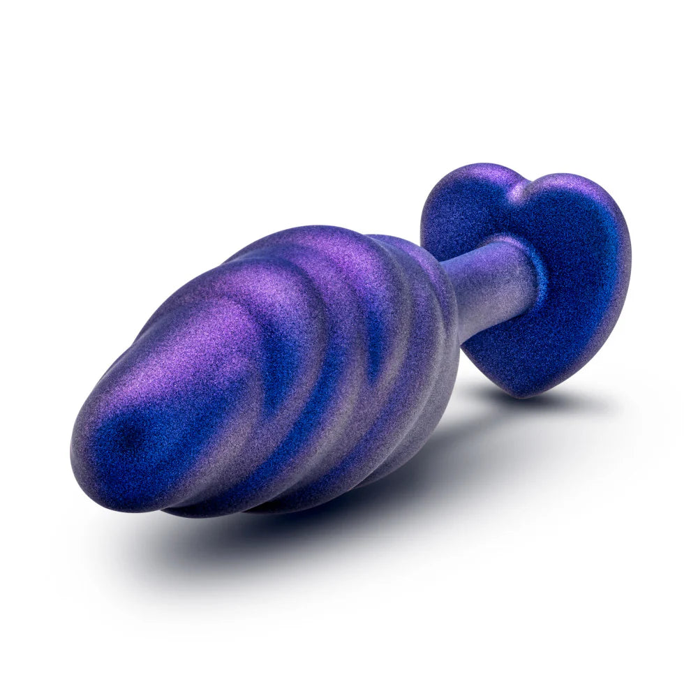 Anal Adventures Matrix By Blush® | Bumped Bling Sapphire 4.5-Inch Anal Plug