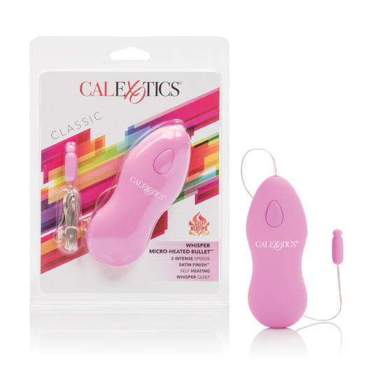 CalExotics | Whisper Micro Bullet™ - Pink | Discreet and Powerful Micro Bullet Vibrator