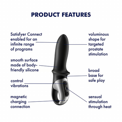 Satisfyer Hot Passion Connect App - Black