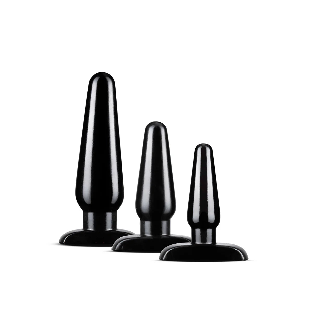 Anal Adventures By Blush® | Basic Kit Black Anal Plug