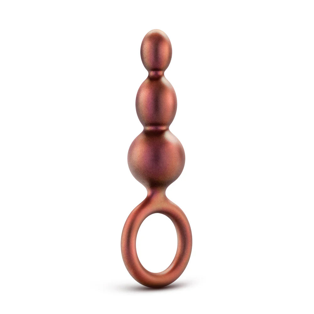 Anal Adventures Matrix By Blush® | Beaded Loop Plug - Copper