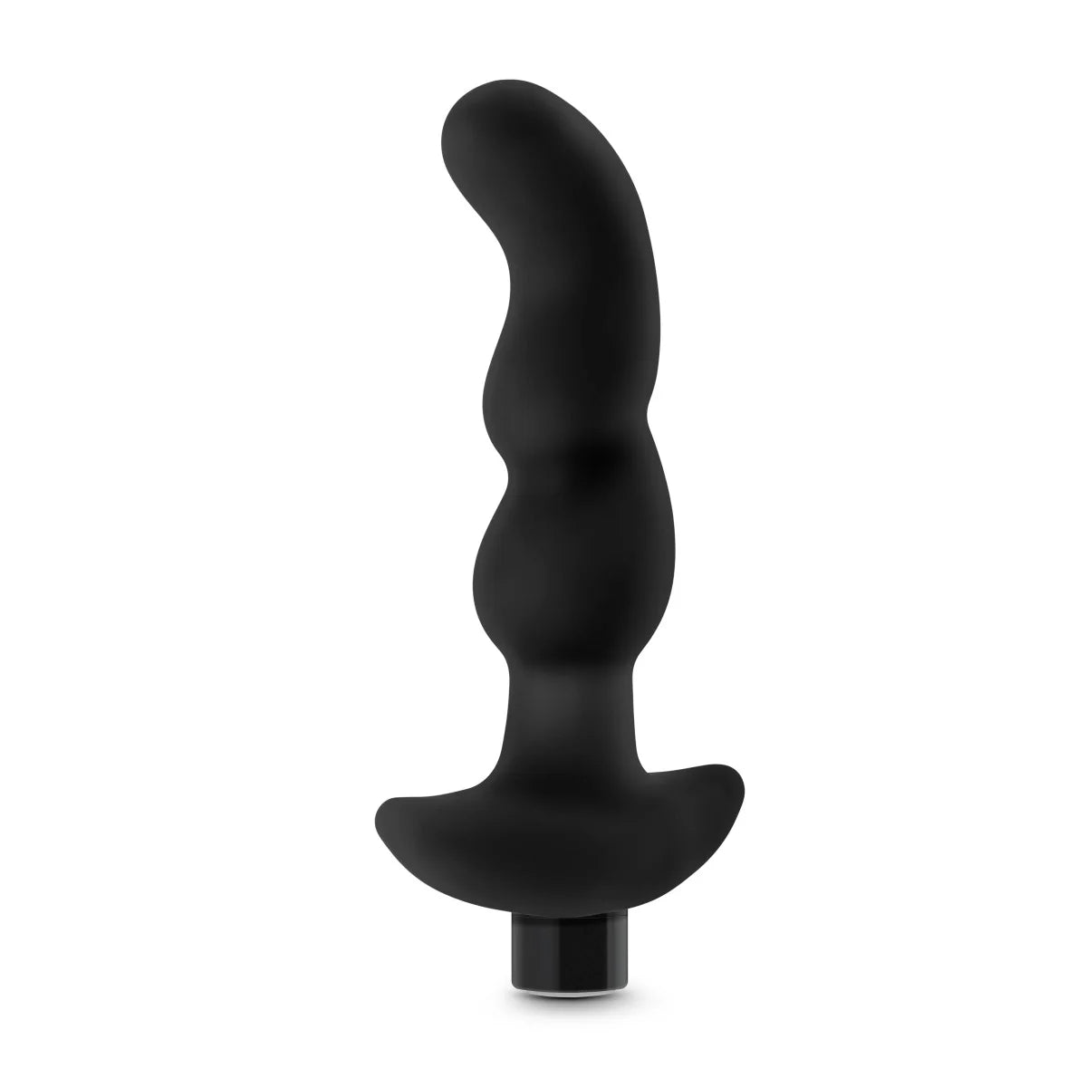 Anal Adventures Platinum By Blush® | Prostate Massager 03  Black 6-Inch Vibrating Rechargeable Anal Plug