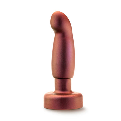 Anal Adventures Matrix By Blush® | Bionic Plug: Prostate Massager With Gyrating Shaft & Rotating Rimmer in Cosmic Copper | Made from Pure Puria™ Silicone & IPX7 Waterproof