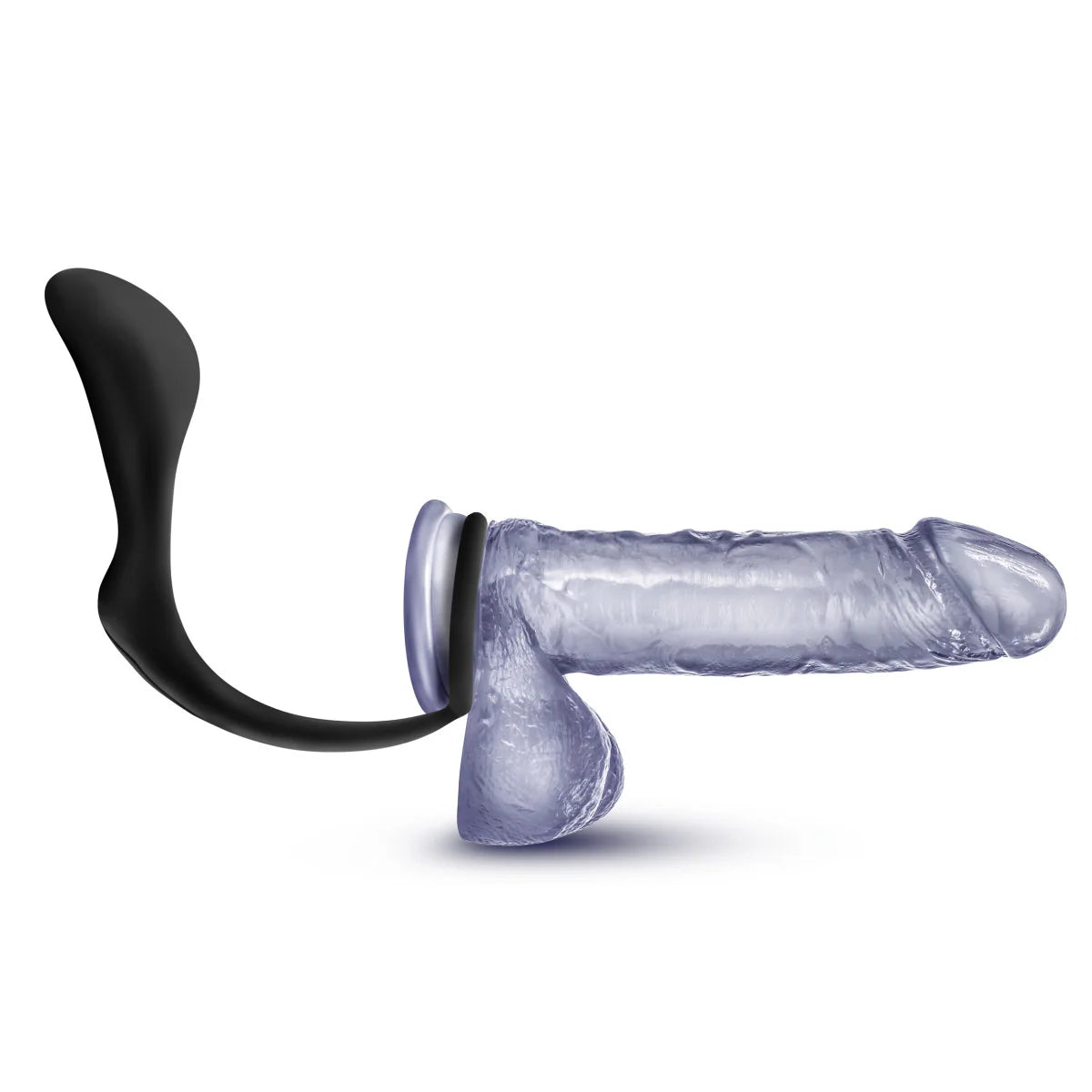 Anal Adventures Platinum By Blush® | Black 8-Inch Anal Plug